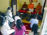 Besuch buddhistischer Mönche am 22.02.2012
