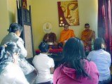 Besuch buddhistischer Mönche am 22.02.2012